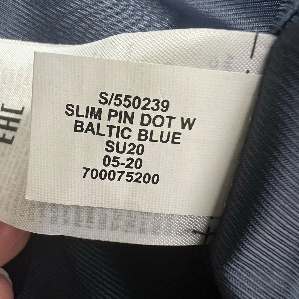 Banana Republic‎ Blazer Mens 42 Short Slim Fit Blue Wool Marzotto Suit Jacket